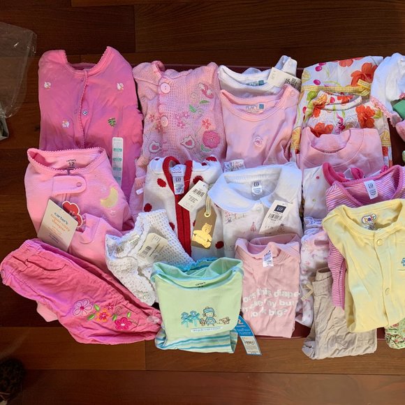 Girls Size 3 -12 Mos, 29-Item Bundle